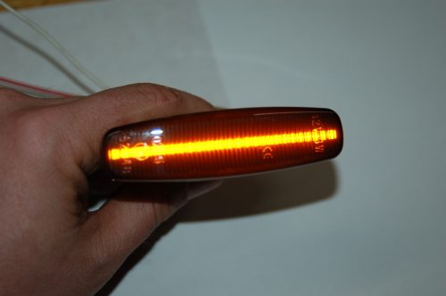 Schwarzer Seitenblinker Alpine A110