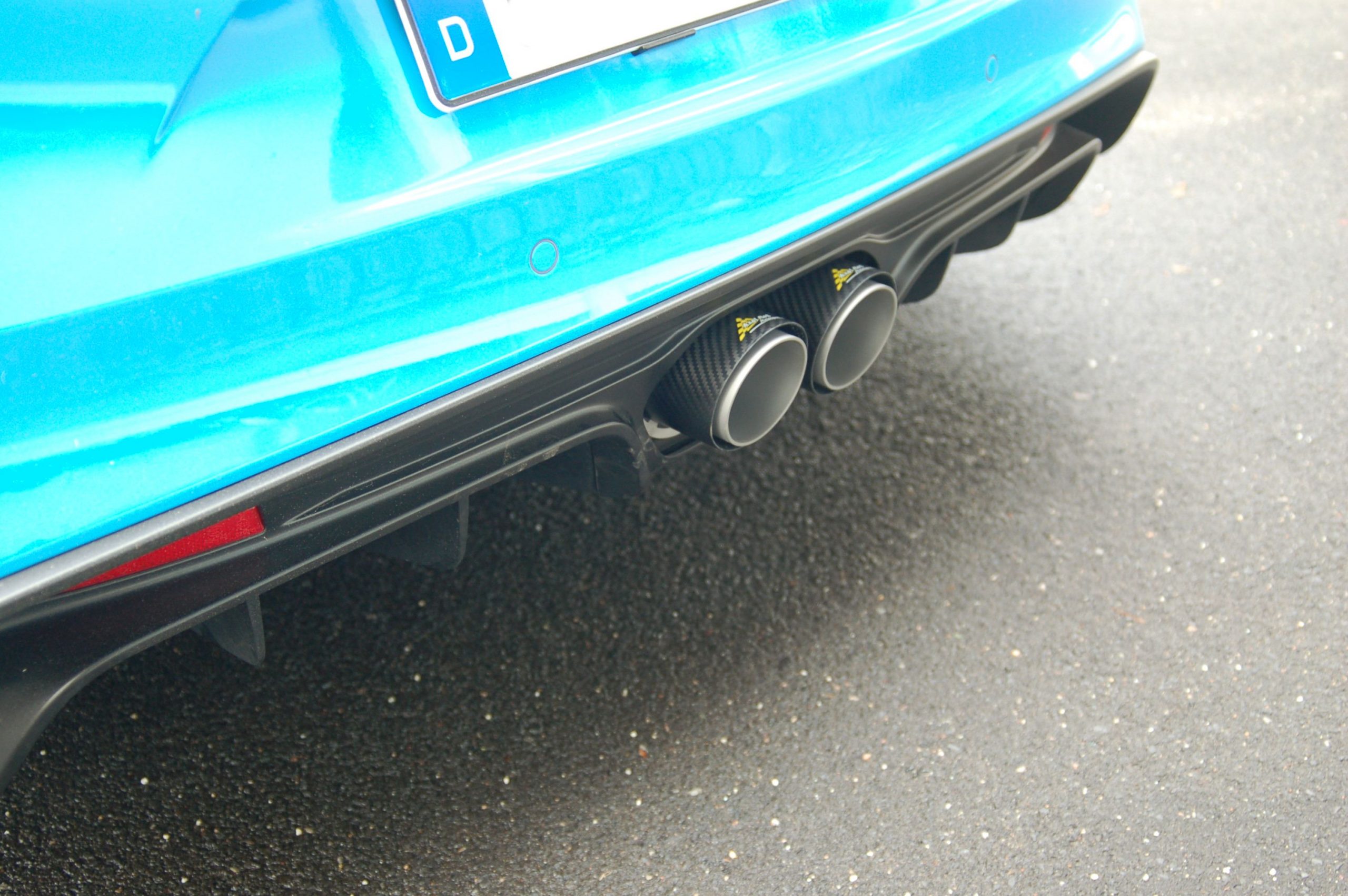 Carbon Doppel Endrohr Alpine A110